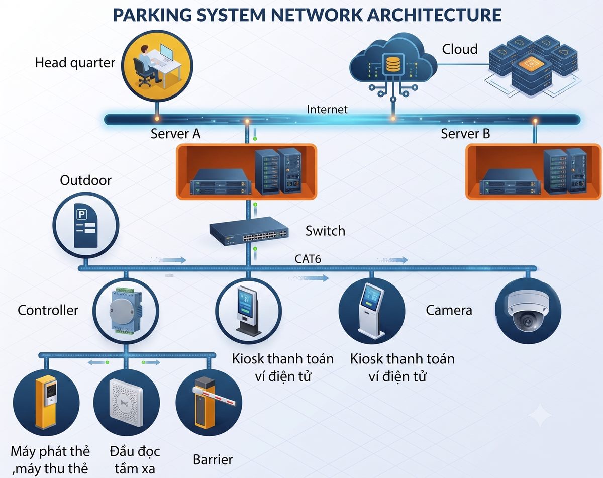 Parking Network Architecture